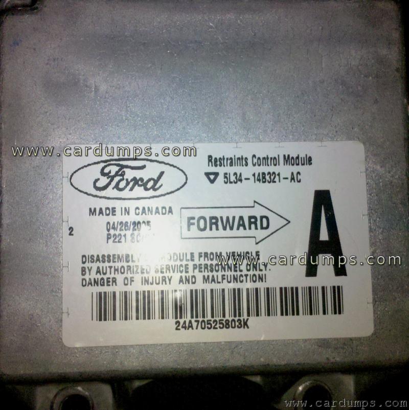 Ford F-150 2006 airbag 95160 5L34-14B321-AC