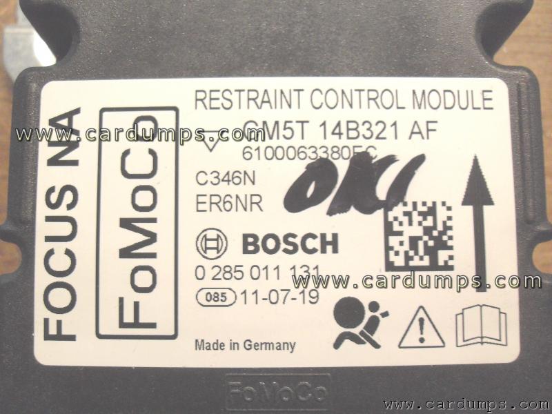 Ford Focus 2012 airbag 95640 CM5T 14B321 AF Bosch 0 285 011 131