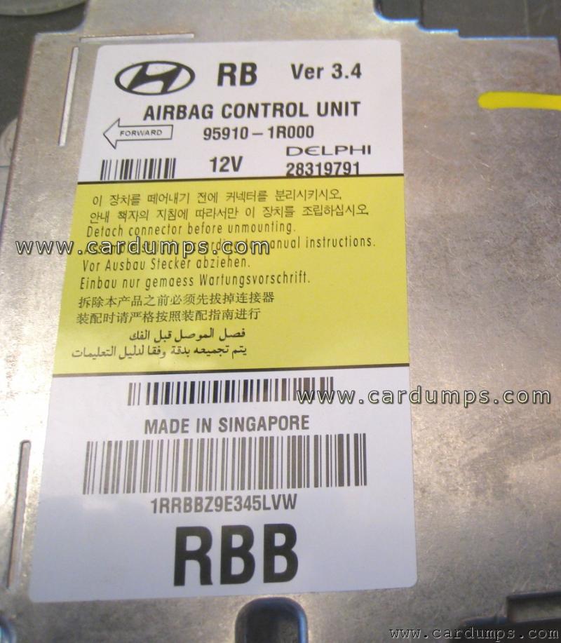 Hyundai Solaris airbag 25c320 95910-1R000 Delphi 28319791