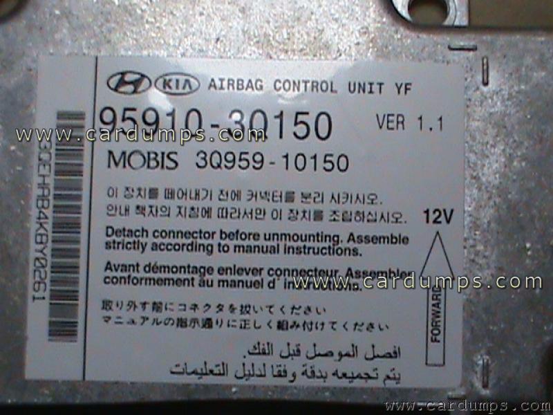 Hyundai Sonata 2013 airbag 95256 95910-3Q150 Mobis 3Q959-10150