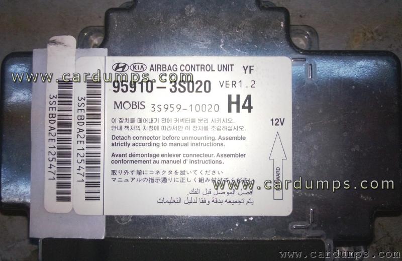 Hyundai Sonata airbag 95128 95910-3S020 Mobis 3S959-10020