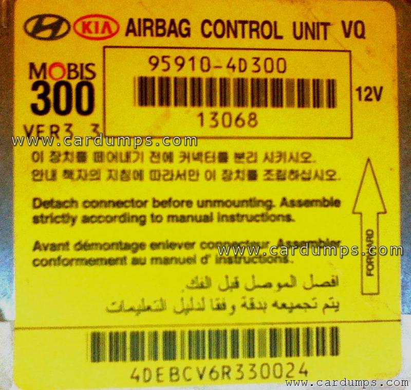 Kia Carnival airbag 95640 95910-4D300 Mobis 13068