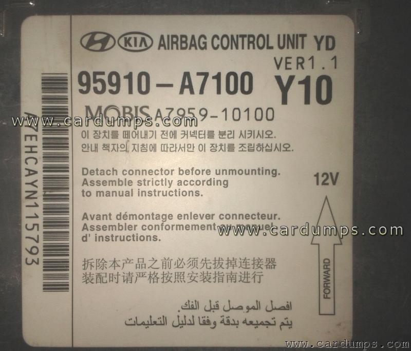 Kia Cerato airbag 95128 95910-A7100 Mobis A7959-10100