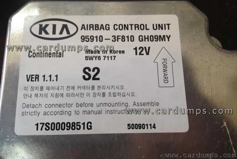Kia Opirus airbag 95160 95910-3F810 Continental 5WY67117