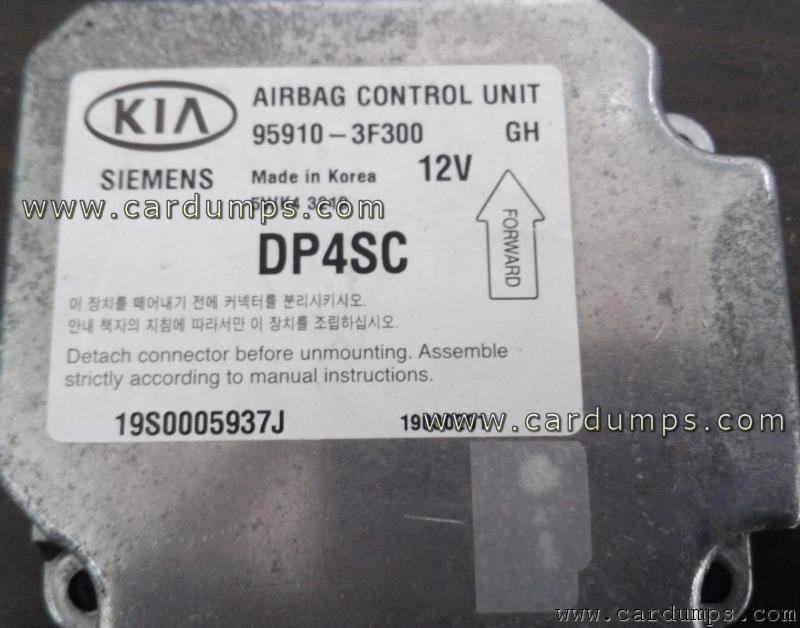 Kia Opirus airbag 95080 95910-3F300 Siemens 5WK43219