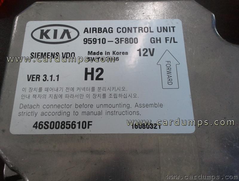 Kia Opirus airbag 95160 95910-3F800 Siemens VDO 5WY67046