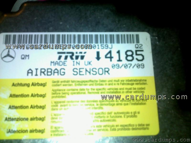 Mercedes W169 2009 airbag 95320 A169 820 41 85 TRW