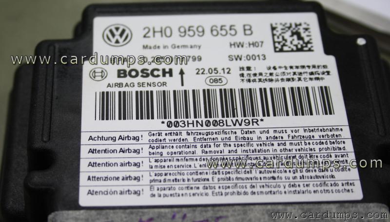 Volkswagen Caddy 2012 airbag 95320 2H0 959 655 B Bosch 0 285 010 799