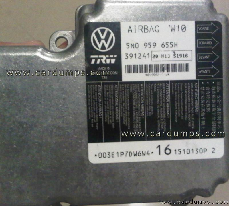 Volkswagen Passat 2010 airbag 95640 5N0 959 655 H TRW 391241