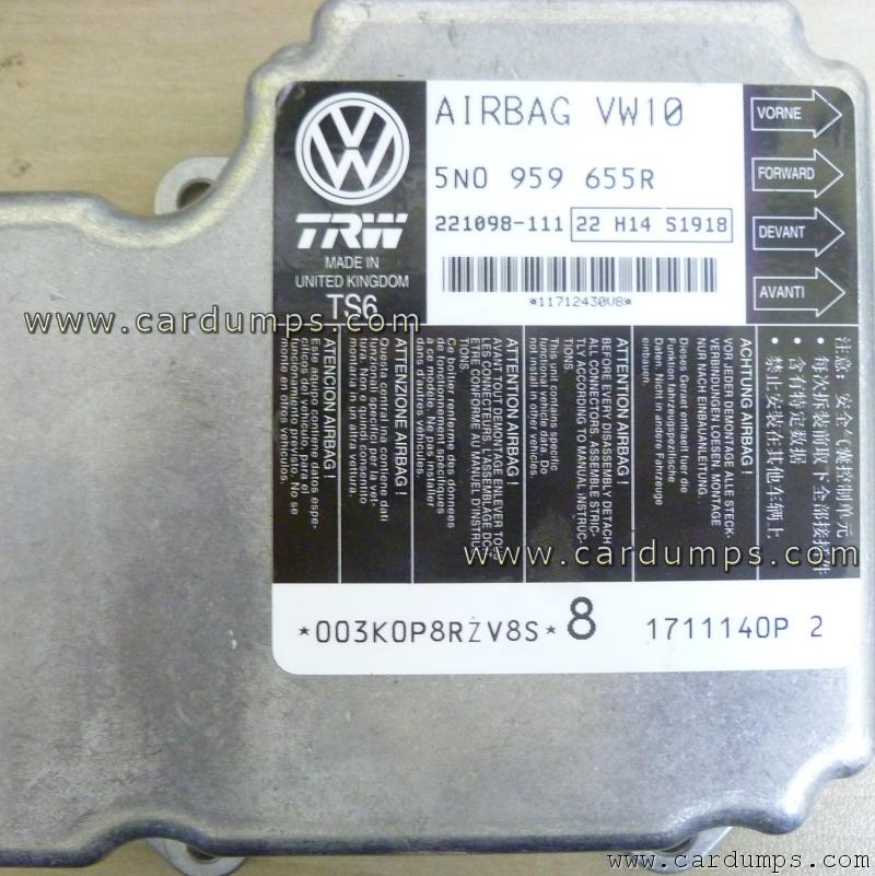 Volkswagen Passat 2010 airbag 95640 5N0 959 655 R TRW 221098-111