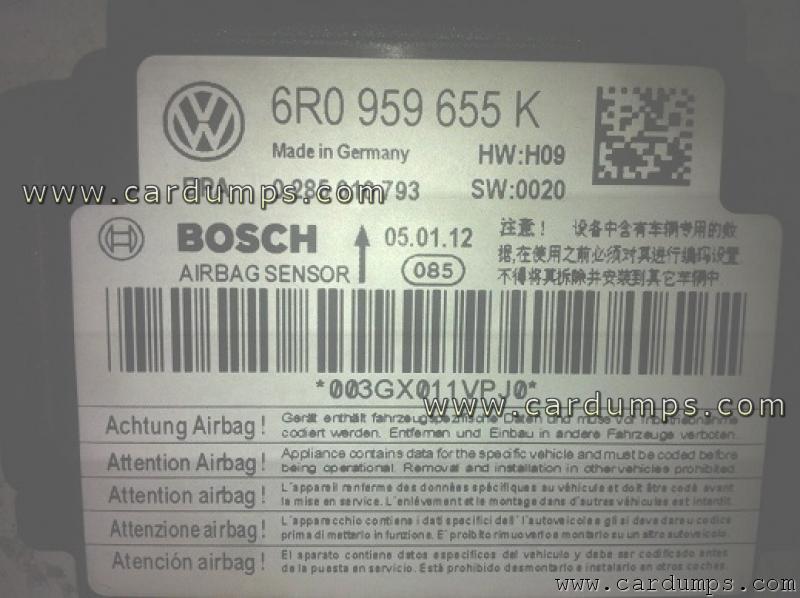 Volkswagen Polo airbag 95320 6R0 959 655 K Bosch 0 285 010 793