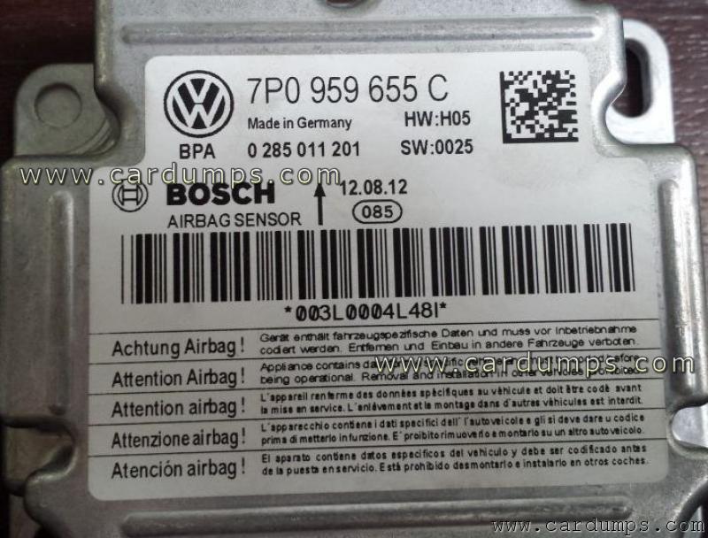 Volkswagen Touareg airbag 95640 7P0 959 655 C Bosch 0 285 011 201