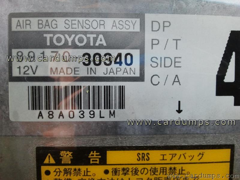 Lexus GS 300 2001 airbag 93c56 89170-30340