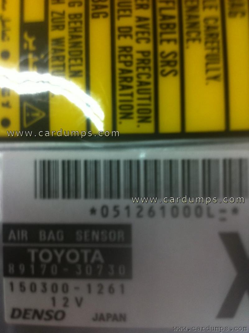 Lexus GS 460 airbag 93c56 89170-30730 Denso 150300-1261