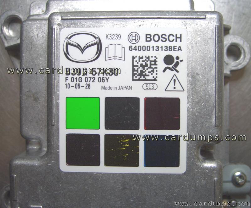 Mazda 3 airbag 95640 B39G 57K30 Bosch F01G07206Y