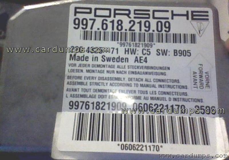 Porsche 911 airbag 95320 997.618.219.09