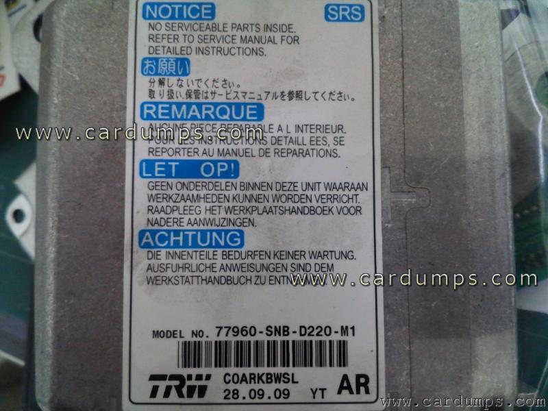 Honda Civic airbag 95640 77960-SNB-D220-M1
