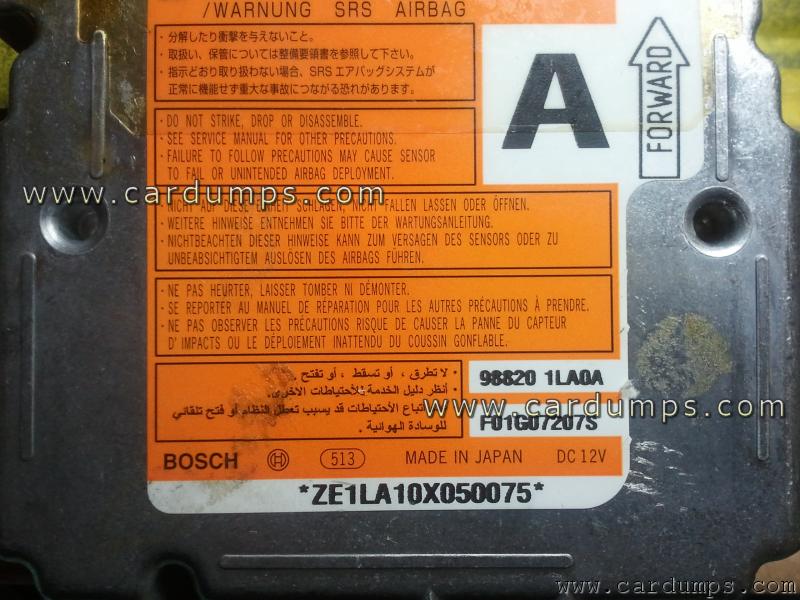 Infiniti QX56 2011 airbag 95128 988201 LA0A Bosch F01G07207S