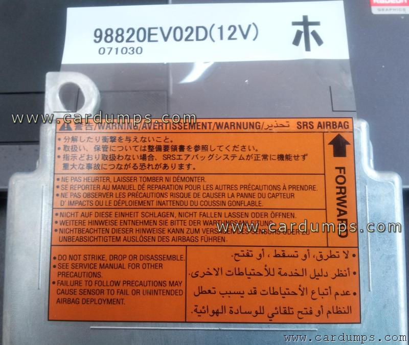 Nissan 350Z airbag 93c66 98820EV02D