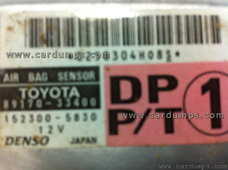 Toyota Camry 2008 airbag 93с56 89170-33400 Denso 152300-5830