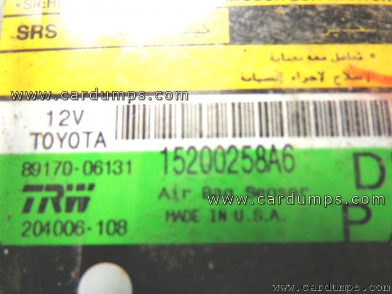 Toyota Camry 2000 airbag 25040 89170-06131 TRW 204006-108