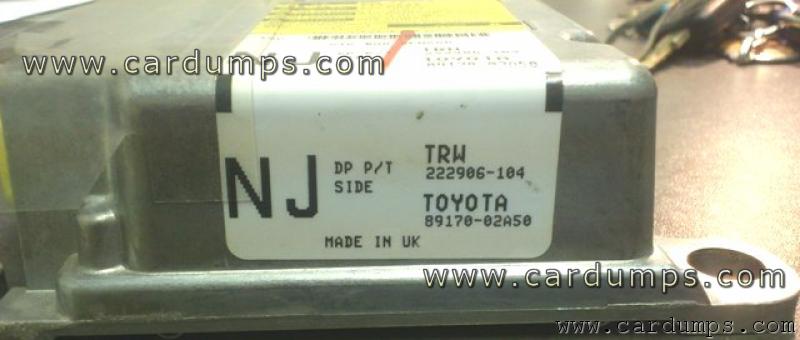 Toyota Corolla 2011 airbag 95080 89170-02A50 TRW 222906-104