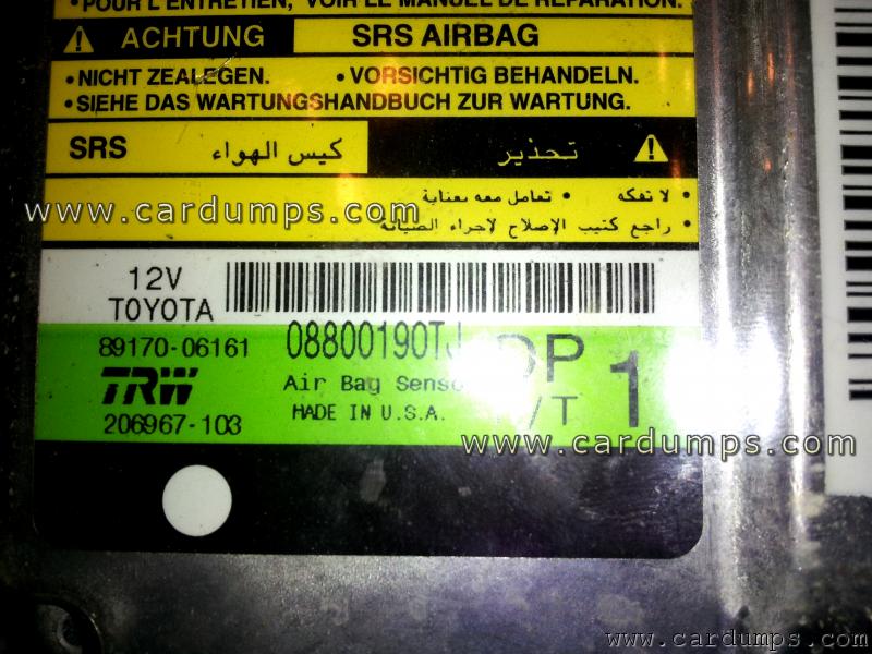 Toyota Solara airbag 25040 89170-06161 TRW 206967-103