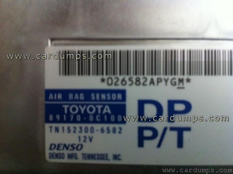 Toyota Tundra airbag 93c56 89170-0C100 Denso 152300-6582