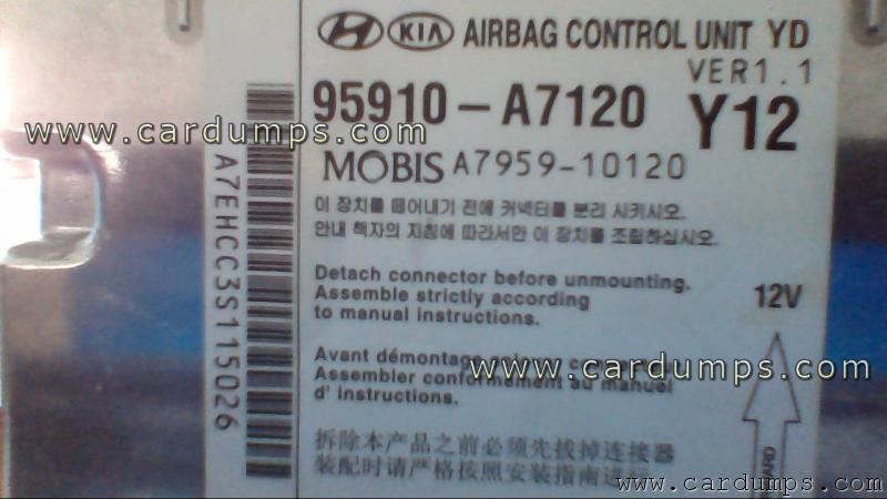 Kia Cerato airbag 95128 95910-A7120 Mobis A7959-10120