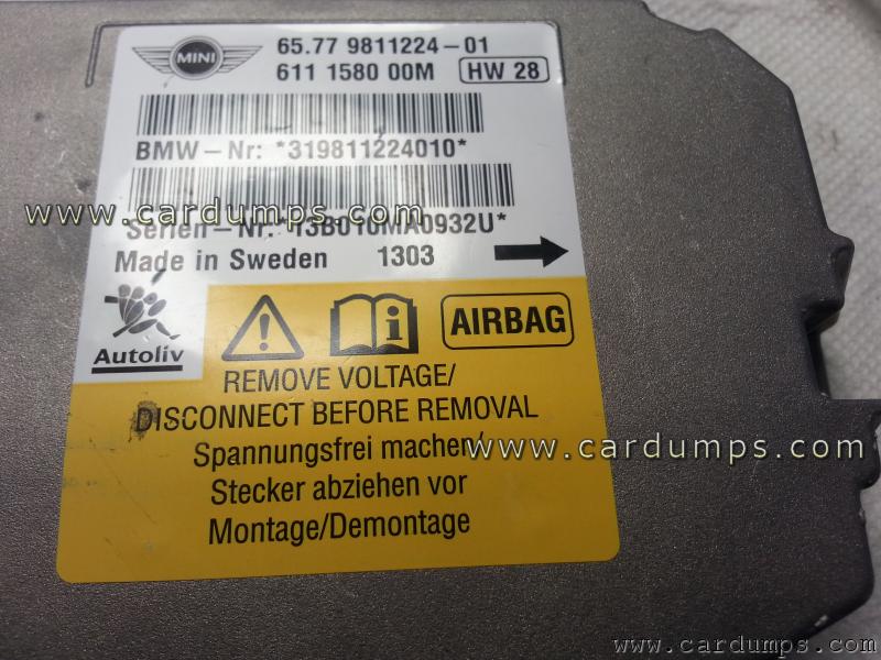MINI Cooper 2013 airbag 95128 65.77 9811224-01 Autoliv
