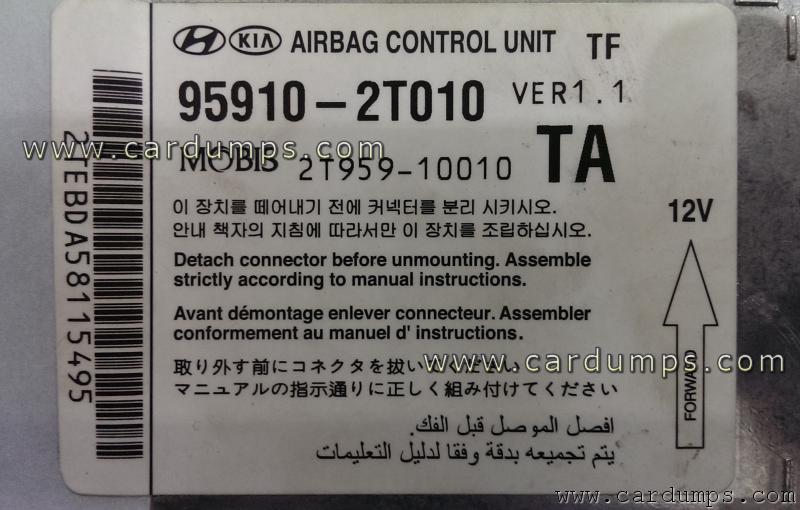 Kia Optima airbag 95128 95910-2T010 Mobis 2T959-10010