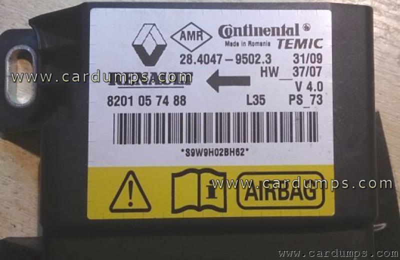 Renault Thalia airbag 95160 8201057488 Temic
