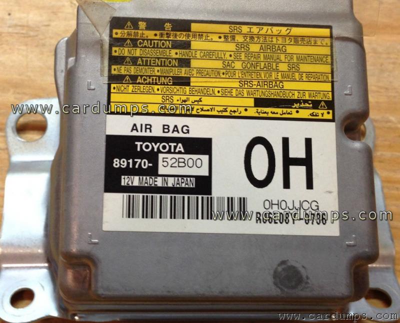 Scion xA 2006 airbag 93c66 89170-52B00