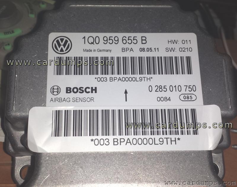 Volkswagen Eos airbag 95640 1Q0 959 655 B Bosch 0 285 010 750