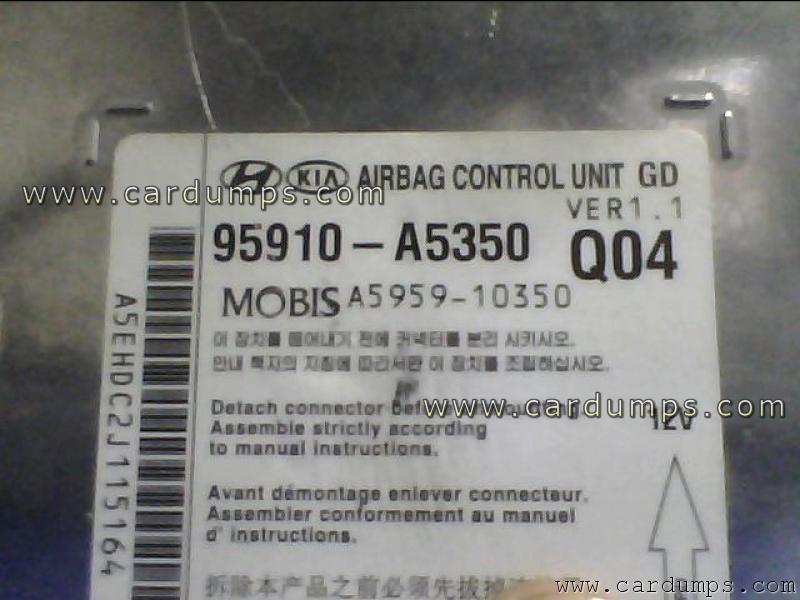 Hyundai i30 airbag 95128 95910-A5350 Mobis A5959-10350