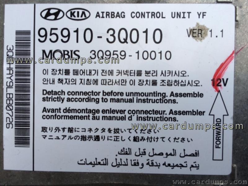 Hyundai Sonata airbag 95256 95910-3Q010 Mobis 3Q959-10010