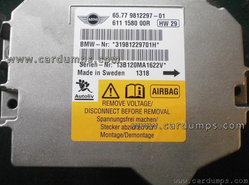 MINI Cooper airbag 95128 65.77 9812297