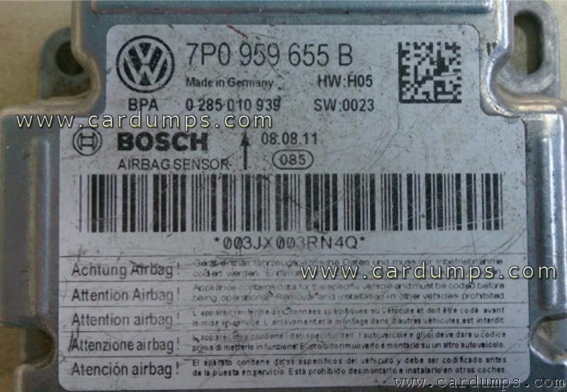 Porsche Cayenne airbag 95640 7P0 959 655 B Bosch 0 285 010 939