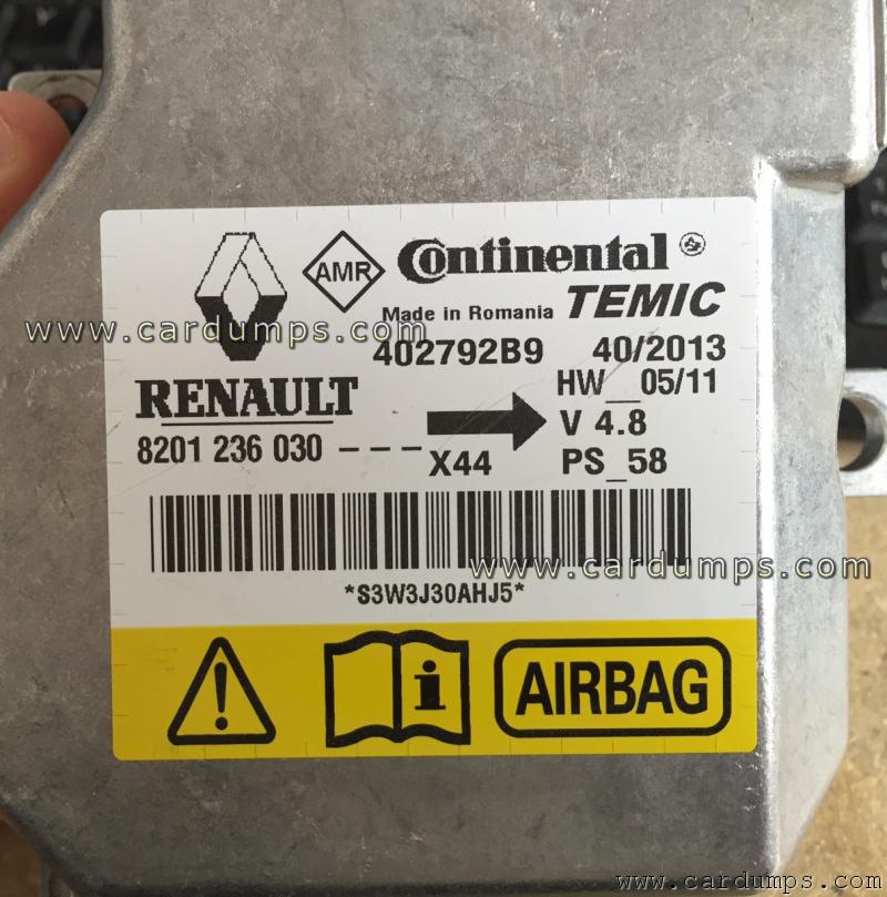 Renault Twingo airbag 95160 8201 236 030 Continental
