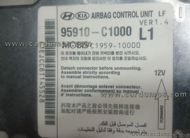 Hyundai Sonata 2015 airbag 25256 95910-C1000 Mobis C1959-10000