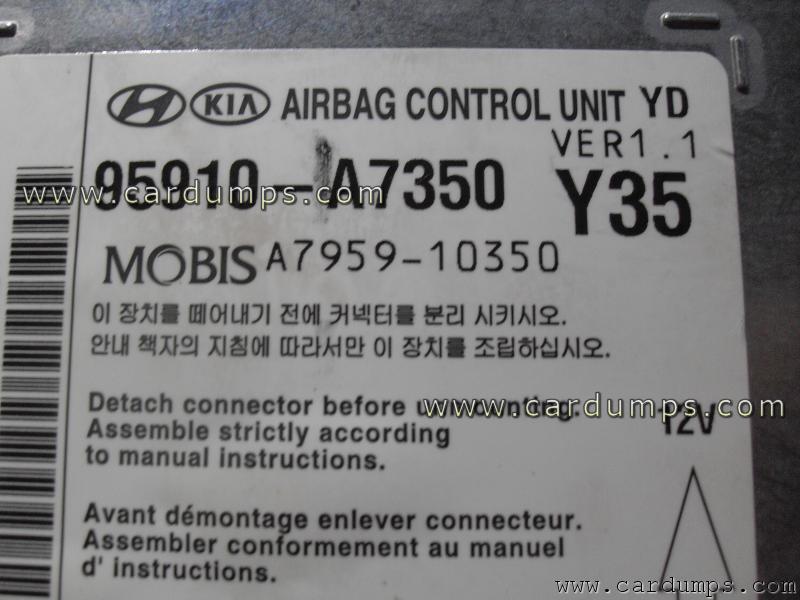 Kia Forte airbag 95128 95910-A7350 Mobis A7959-10350