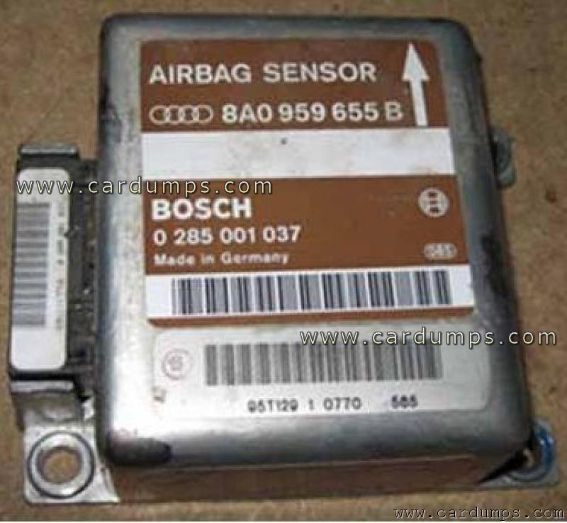 Audi A4 airbag 68HC11E9 8A0 959 655 B Bosch 0 285 001 037