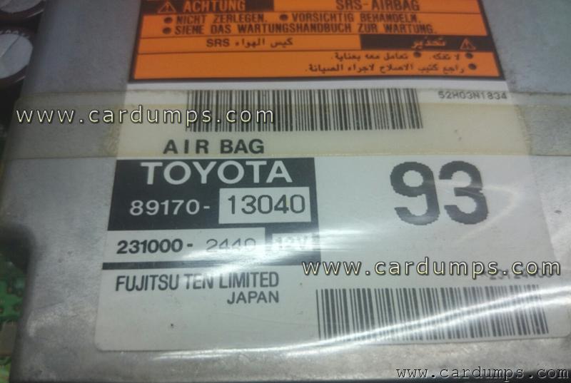 Toyota Corolla airbag s220 89170-13040 Fujitsu Ten 231000-2440