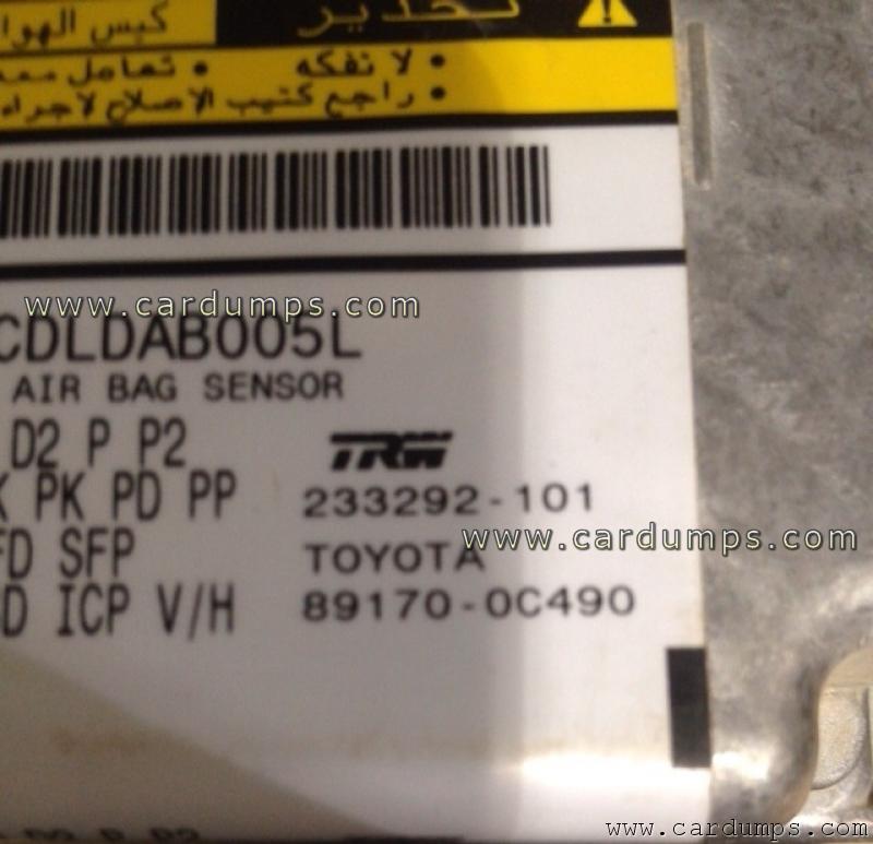 Toyota Sequoia 2013 airbag 95320 89170-OC490 TRW 233292-101