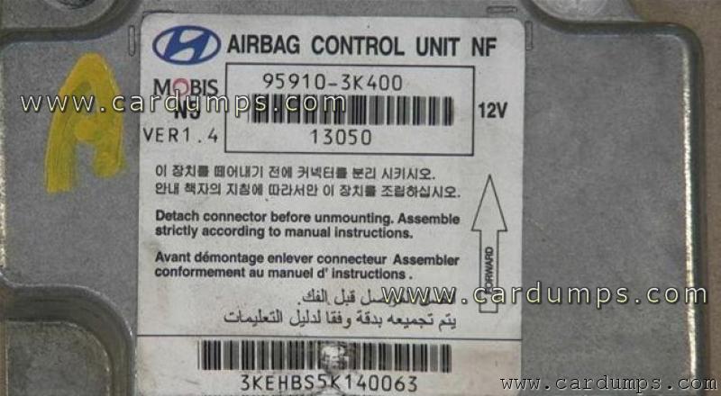 Hyundai Sonata airbag 25640 95910-3K400 Mobis