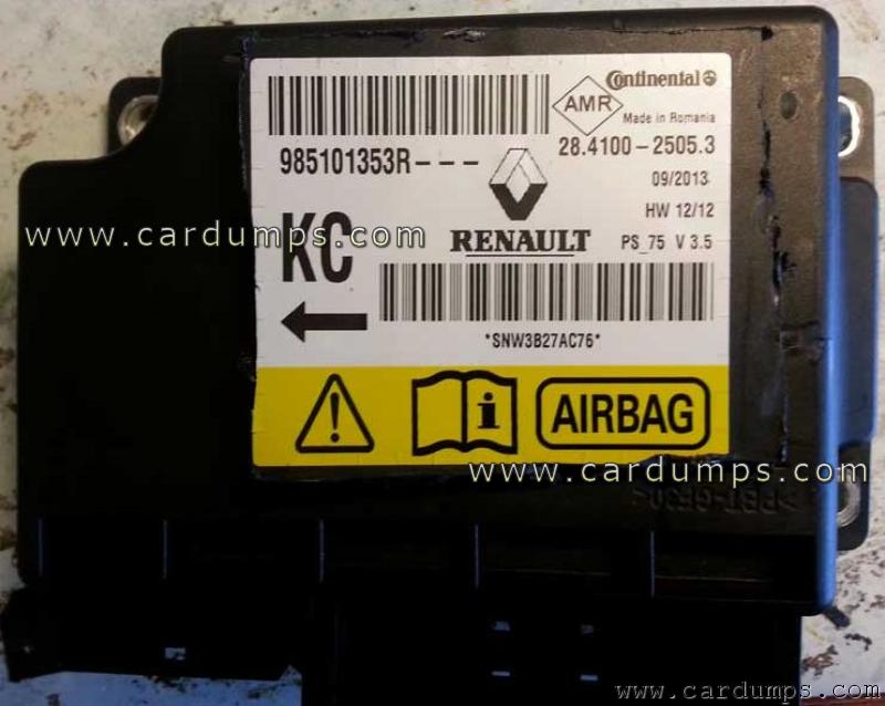 Renault Megane airbag 95640 985101353R Continental 28.4100 - 2525.3