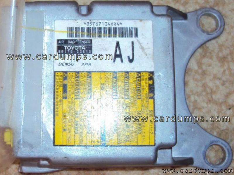 Toyota Camry airbag 93C66 89170-33810 Denso 150300-7671
