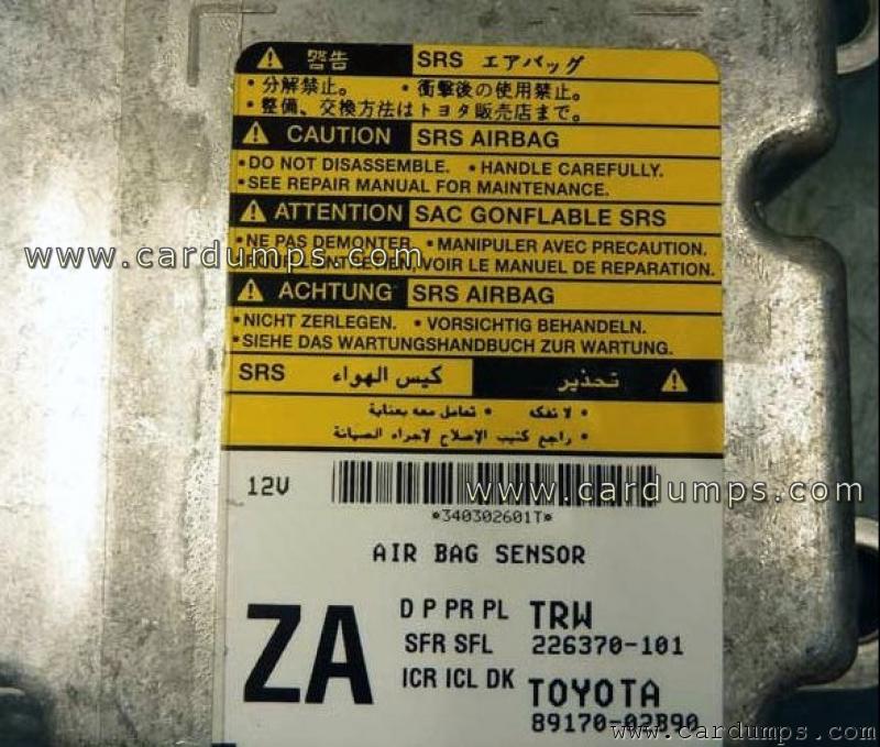 Toyota Auris airbag 95160 89170-02B90 TRW 226370-101