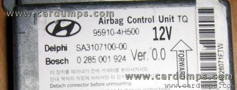 Hyundai H1 airbag 95320 95910-4H500 Delphi SA3107100-00 Bosch 0 285 001 924