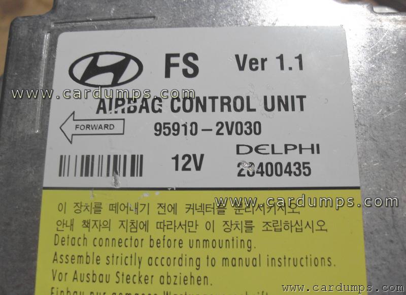 Hyundai Veloster 2015 airbag 25320 95910-2V030 Delphi 28400435